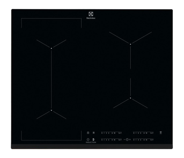 Electrolux Outlet EIV63443 SlimFit Hob2Hood Bridge Czarny - 1565562 - zdjęcie